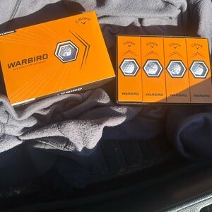 NIB Calloway Warbird golf balls bundle of 24